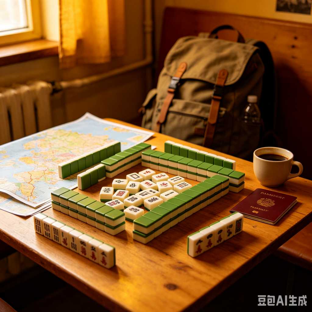 compact size mahjong for travel