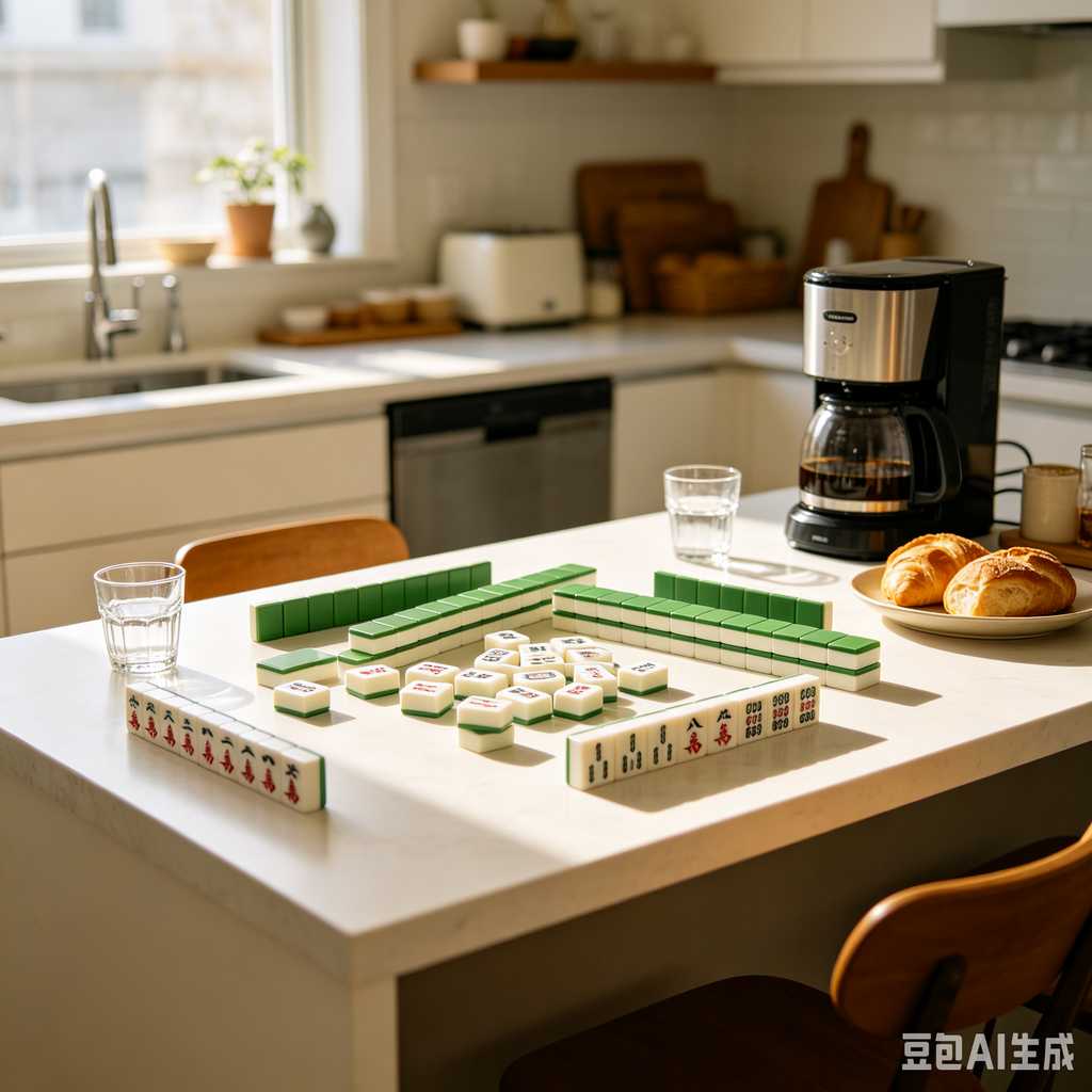 transparent mini mahjong set
