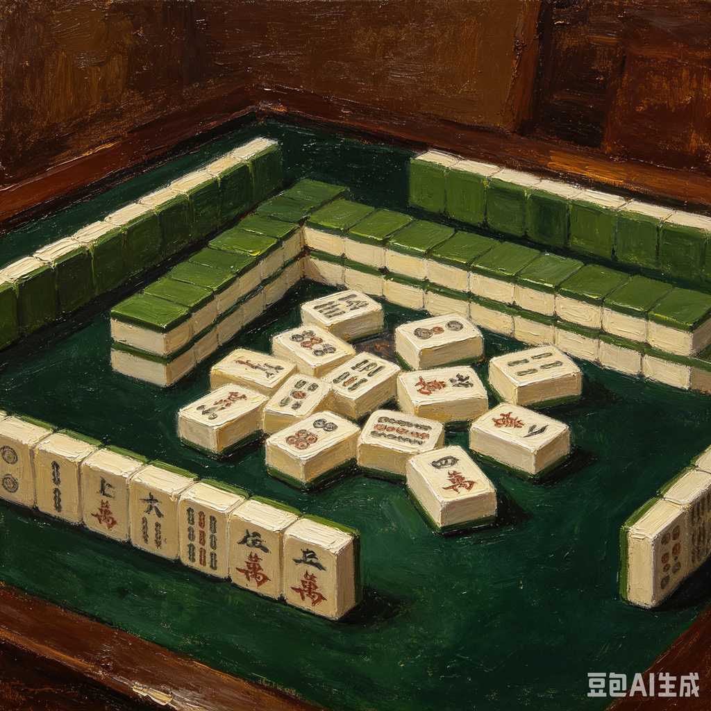 sandalwood mahjong set