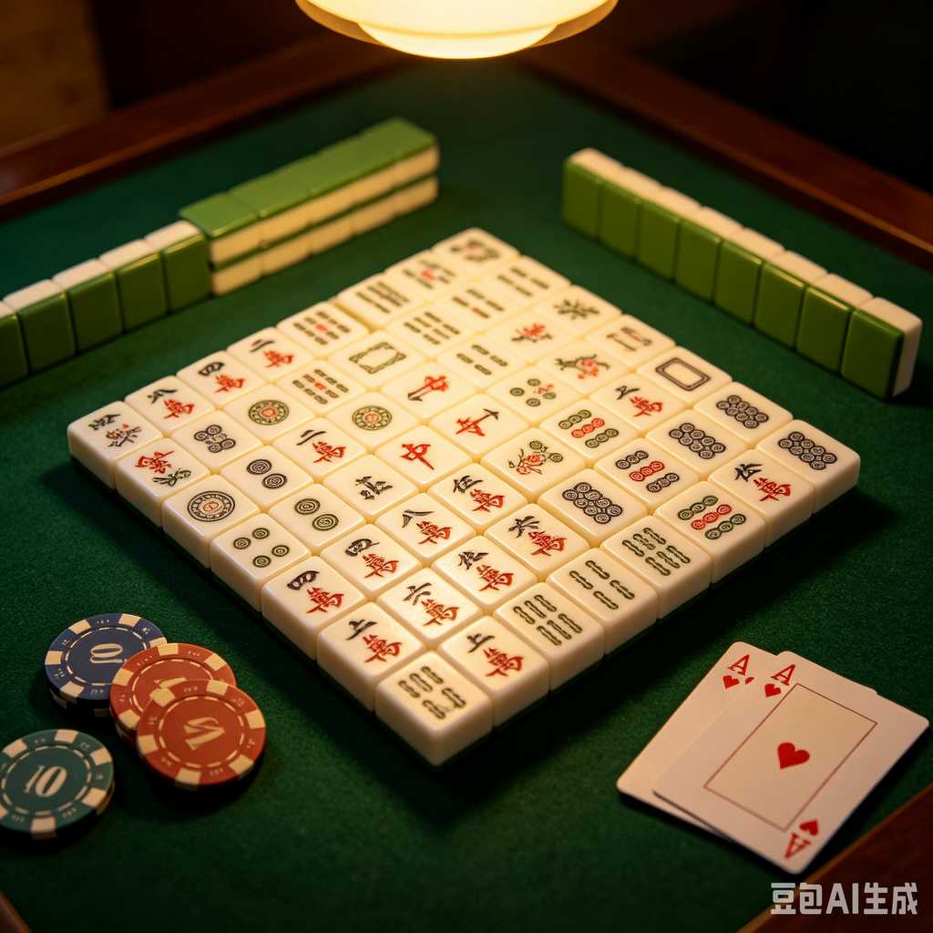 solid wood mahjong tiles